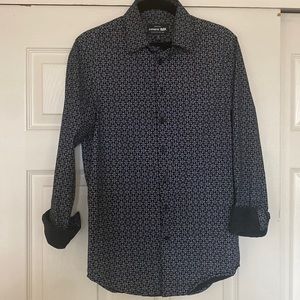 Express 1MX Stretch Cotton Button Down — Extra Slim